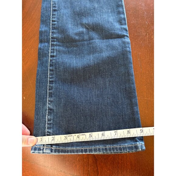 7 For All Mankind SFAM Y2K Bootcut Jeans Low Rise Medium Wash Size 29 - Picture 10 of 12
